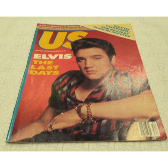 US Magazine, August 24, 1987 (Vol. 3, No. 57)  Elvis Presley - Picture 1 of 2